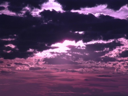 "the purple skies of night" by the poet scanlon